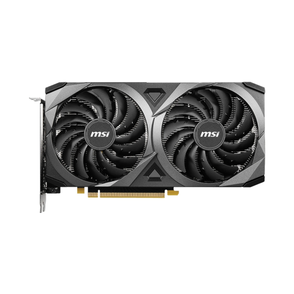 MSI Nvidia Graphic Card RTX 3050 8GB DDR6 VENTUS 2X XS 8G OC Dual Fan view 2